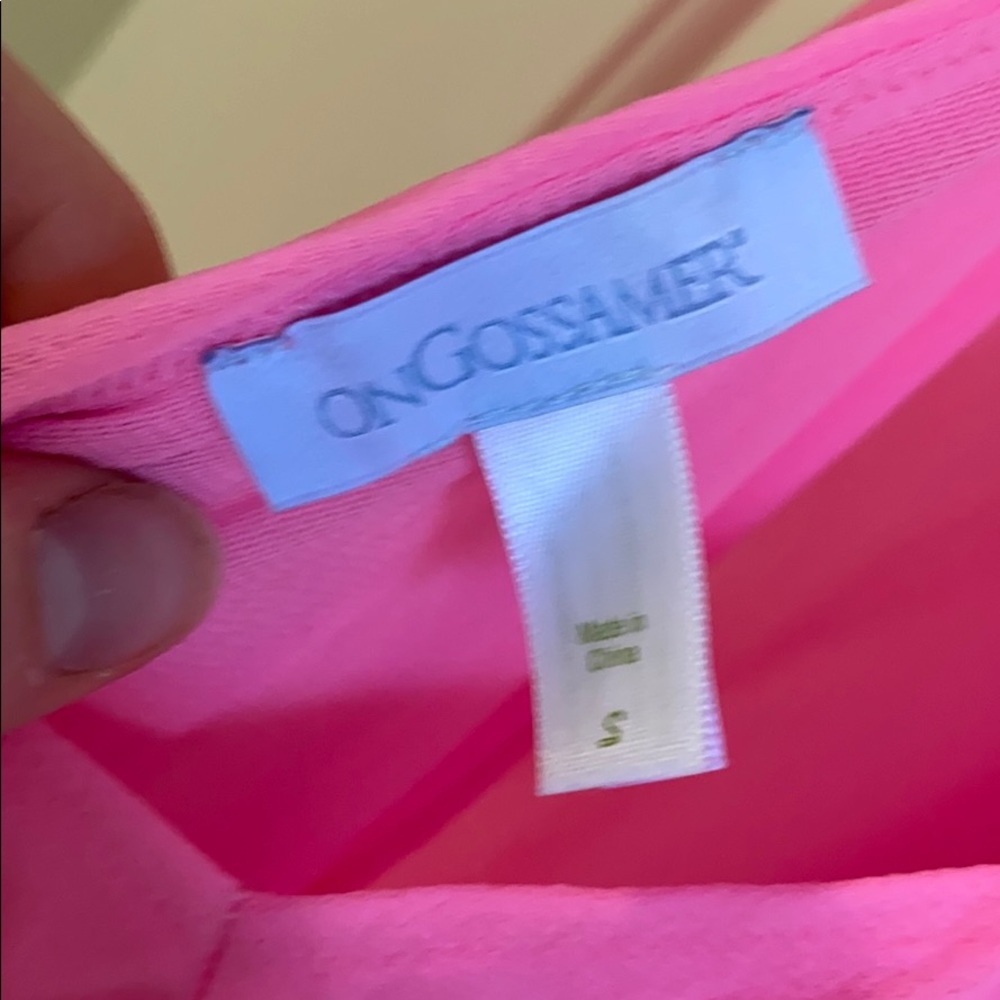 Dreamy Lightweight On Gossamer Hot Pink Nightgown - Picture 6 of 6
